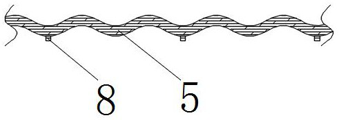 Compression-resistant and stretch-resistant heat dissipation type cable