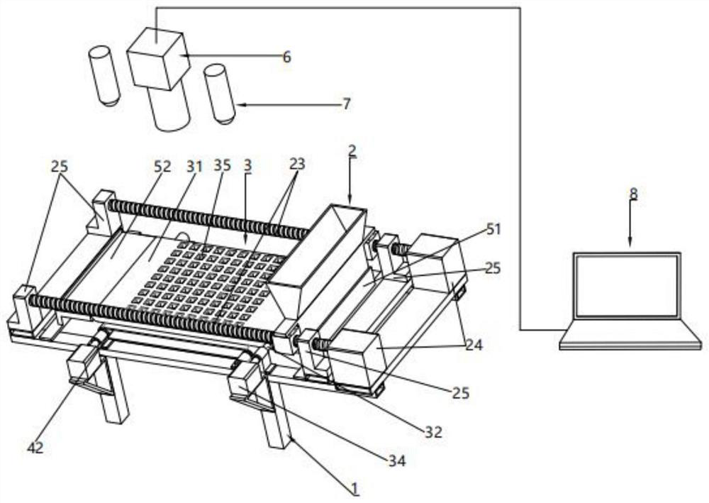 Soybean automatic seed testing device