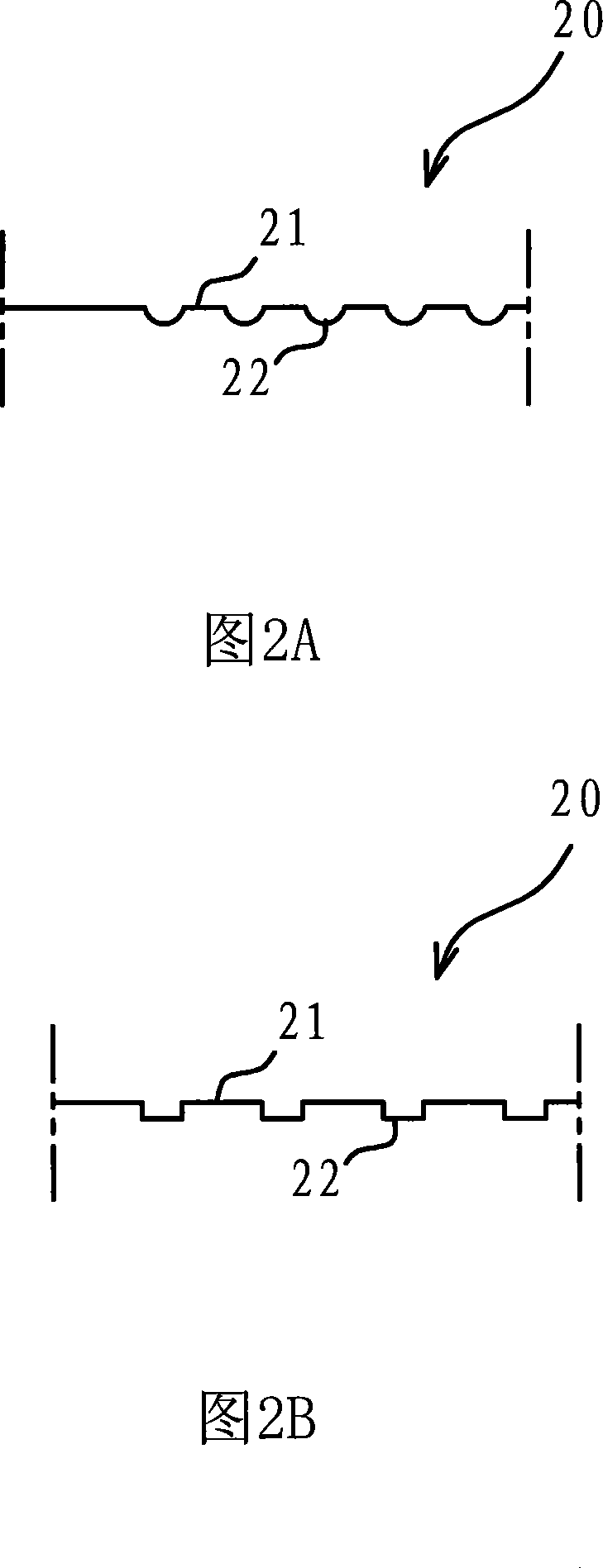 Break-resisting structure for folding type plastic box broken line