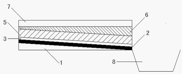 Device for semi-aerobic dry fermentation of sludge and feces mixture