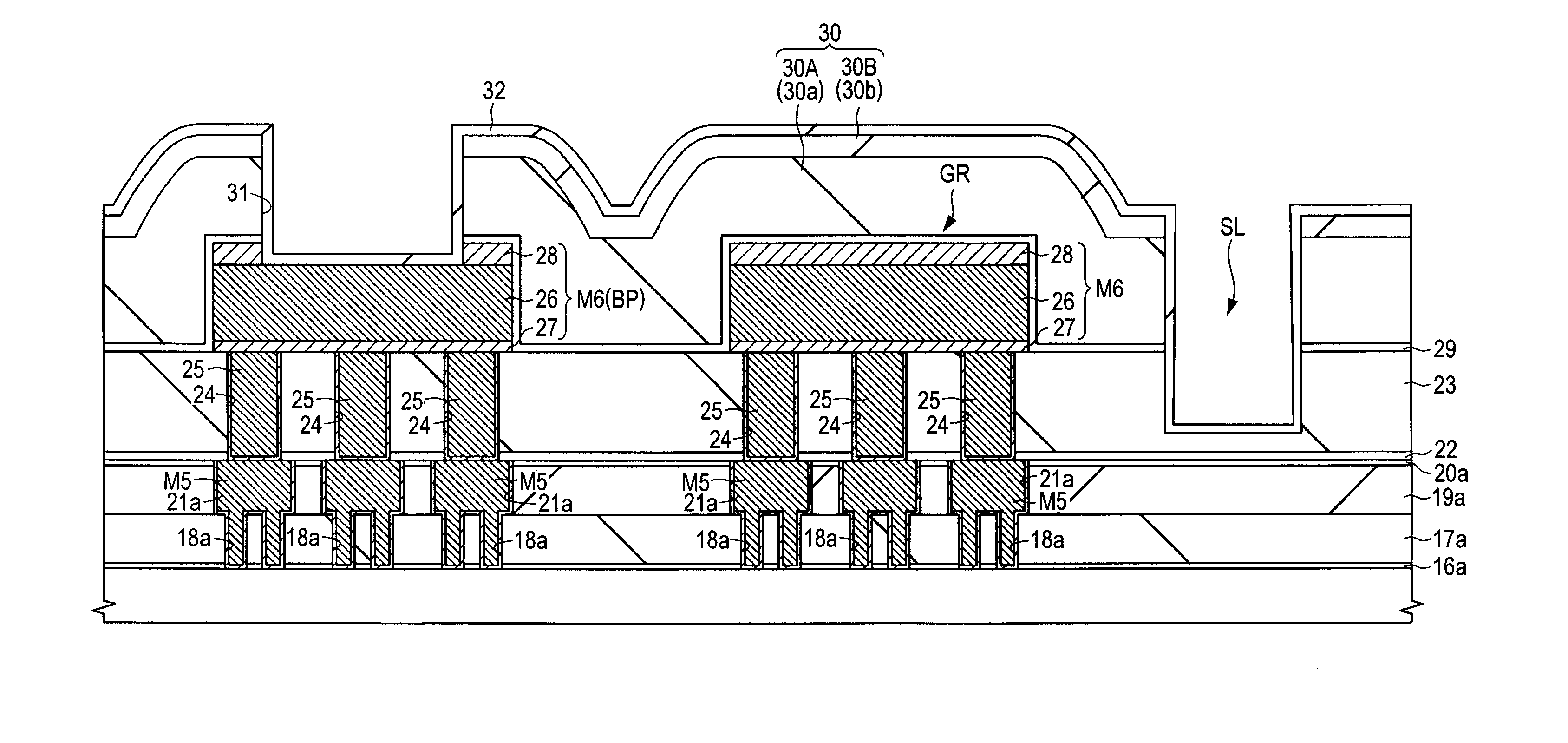 Semiconductor device, and manufacturing method of semiconductor device