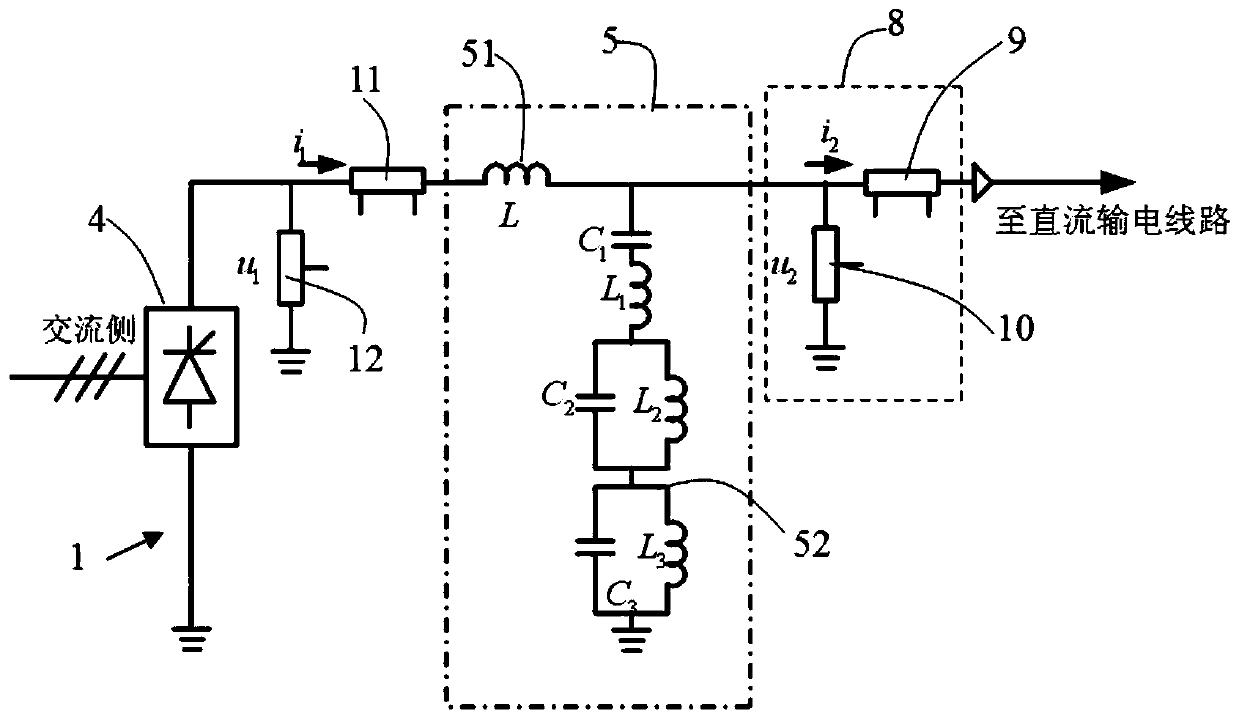 Pilot protection method for identifying internal and external faults of hybrid double-terminal direct current transmission lines