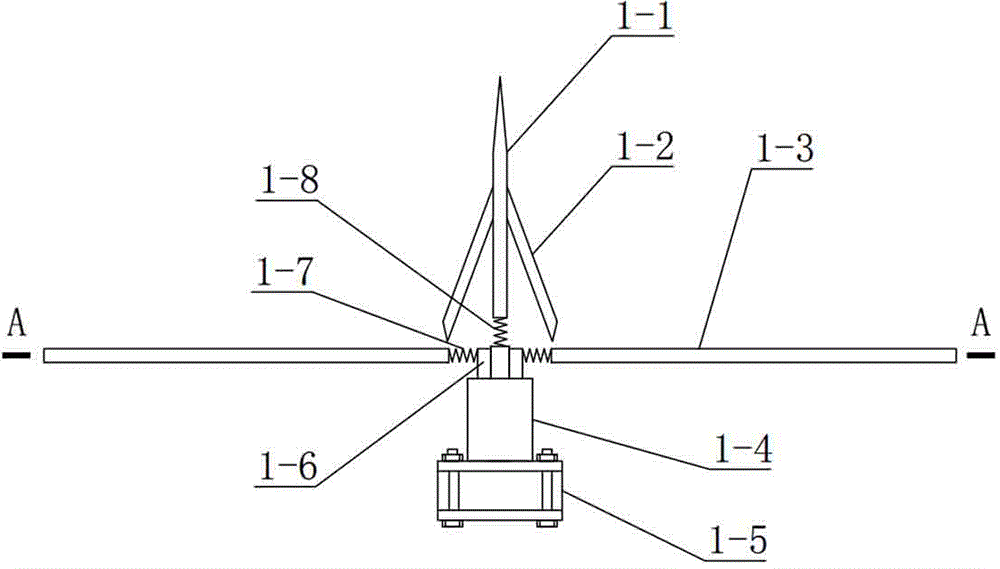 High-voltage transmission tower and installation method thereof