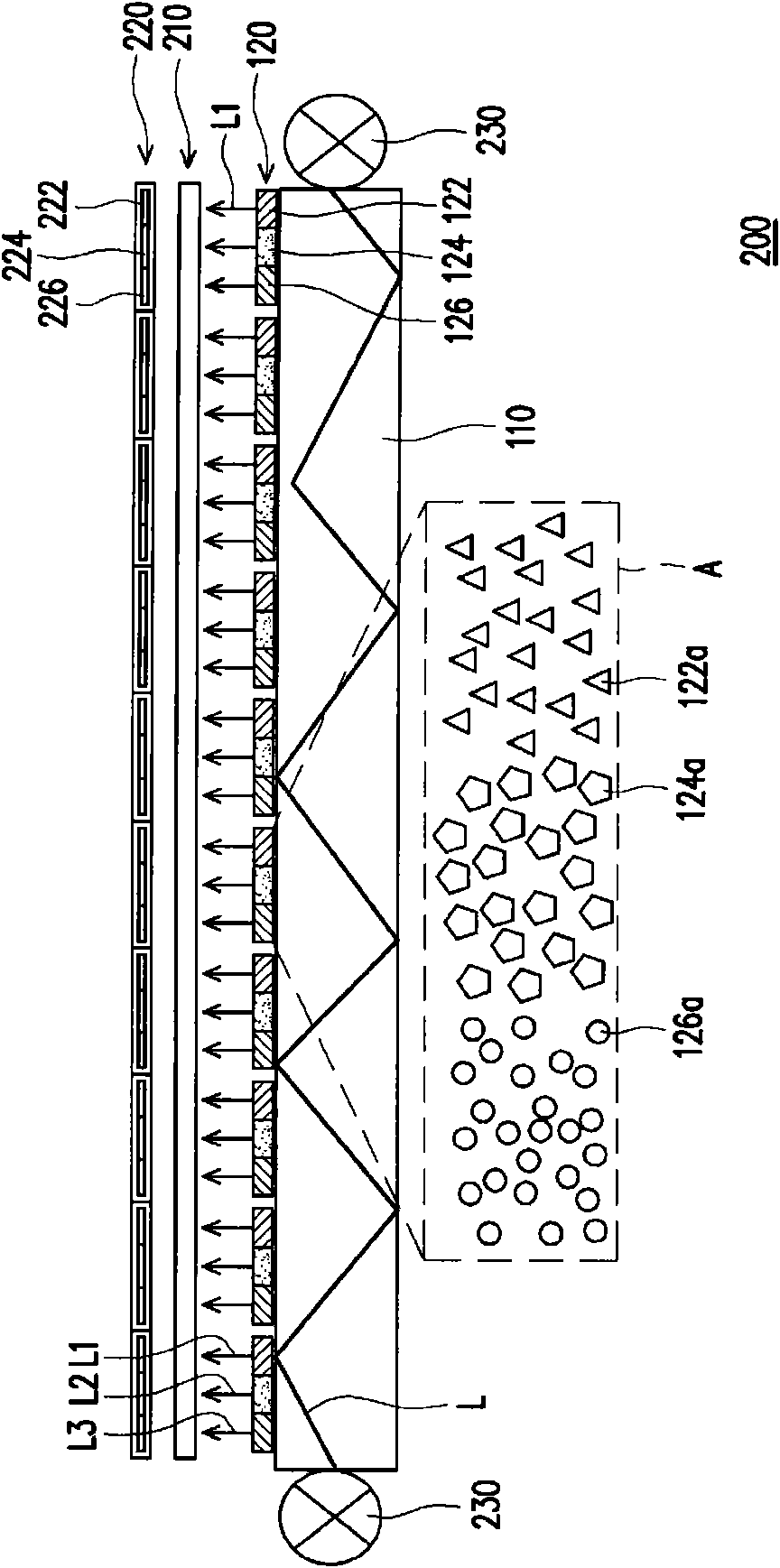 Color light guide plate and liquid crystal display device