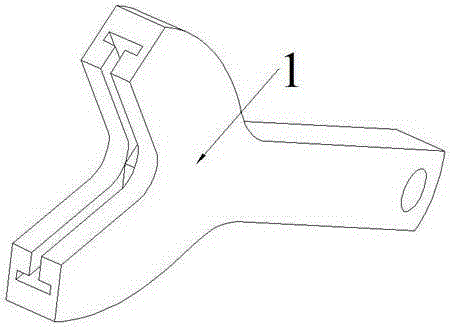 Bevel-angle self-locking spanner