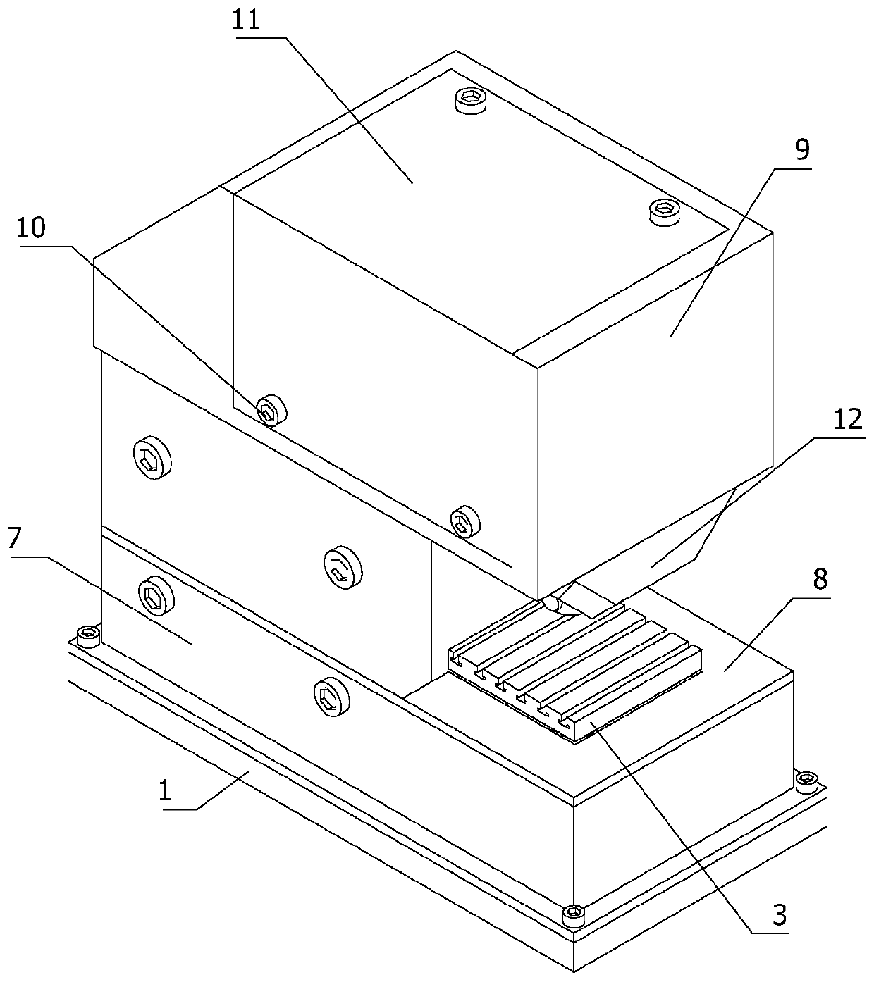 Precise lever type stamping machine tool