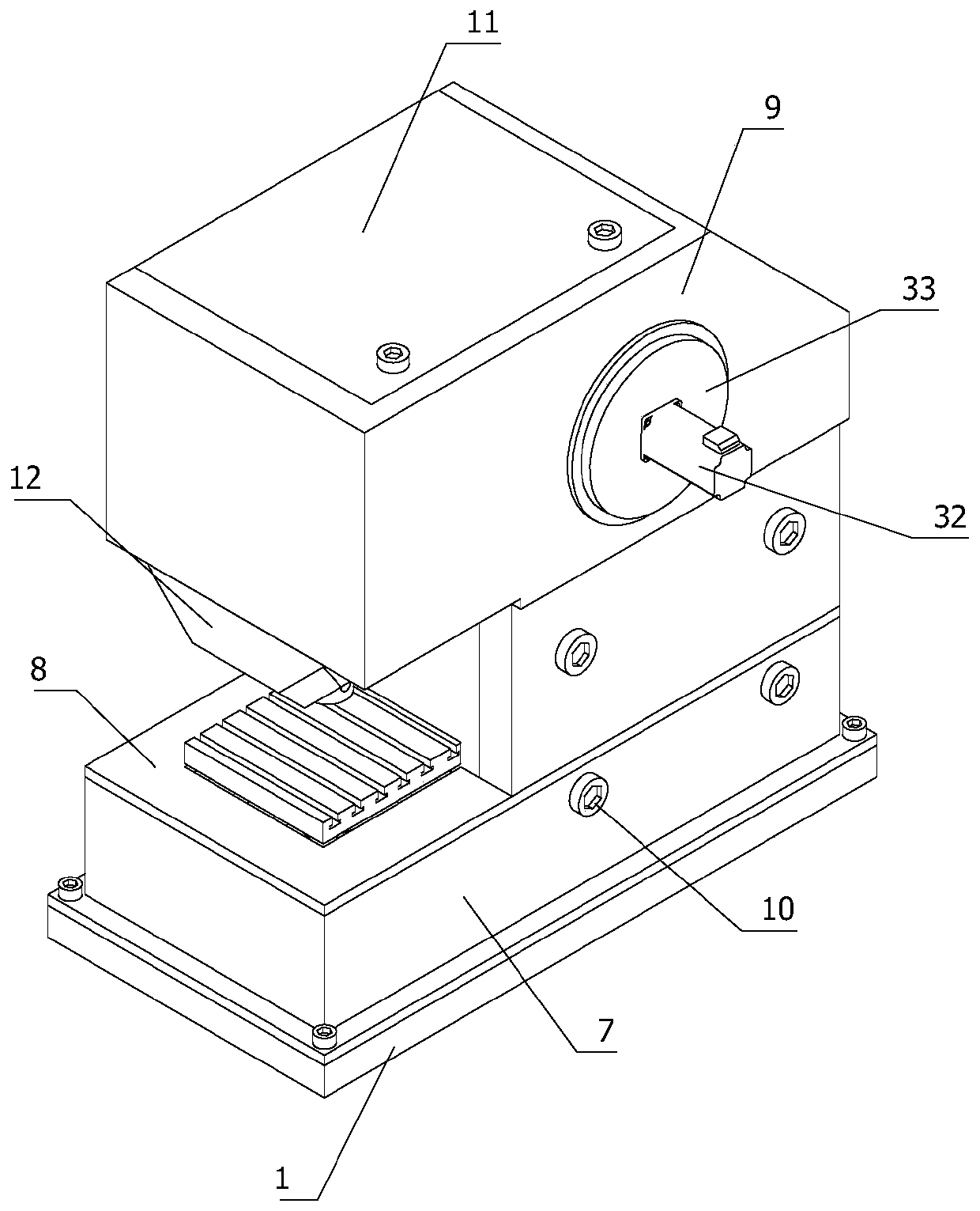 Precise lever type stamping machine tool