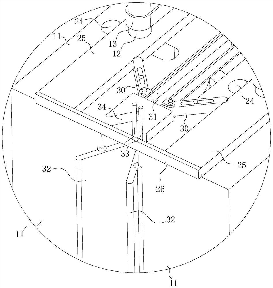 Glass tempering treatment equipment and dedicated liquid washing mechanism thereof