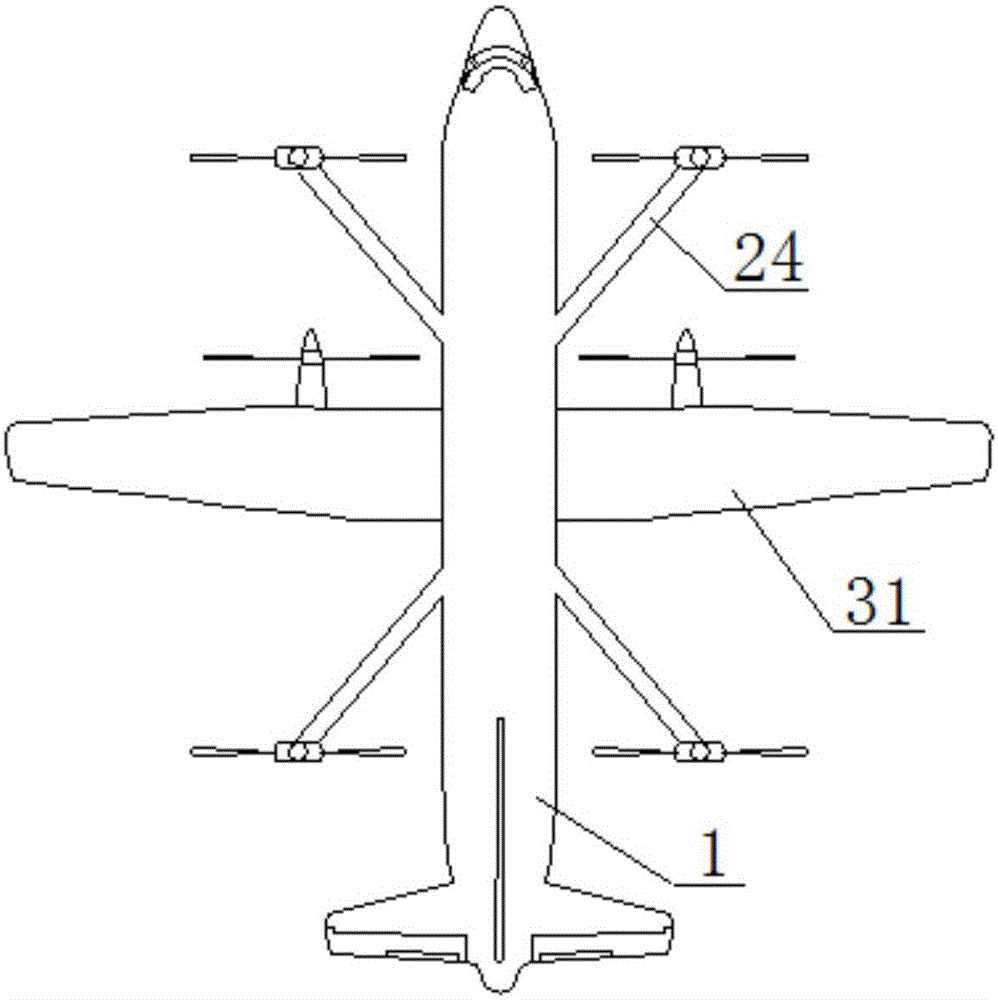 Tiltable hybrid rotor-wing aircraft
