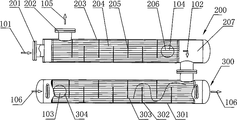 Three-in-one device of refrigerated compressed air dryer