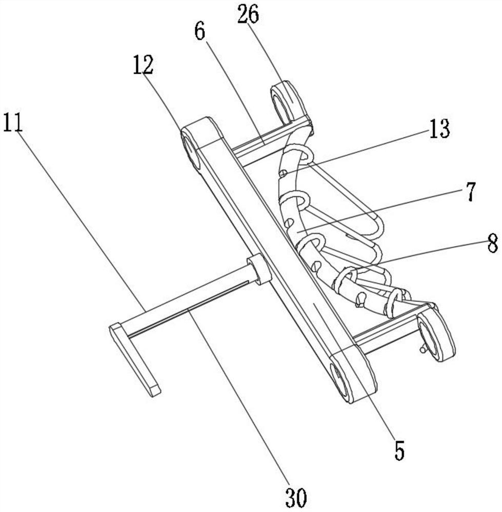 Thoracic surgery draw hook device convenient to use