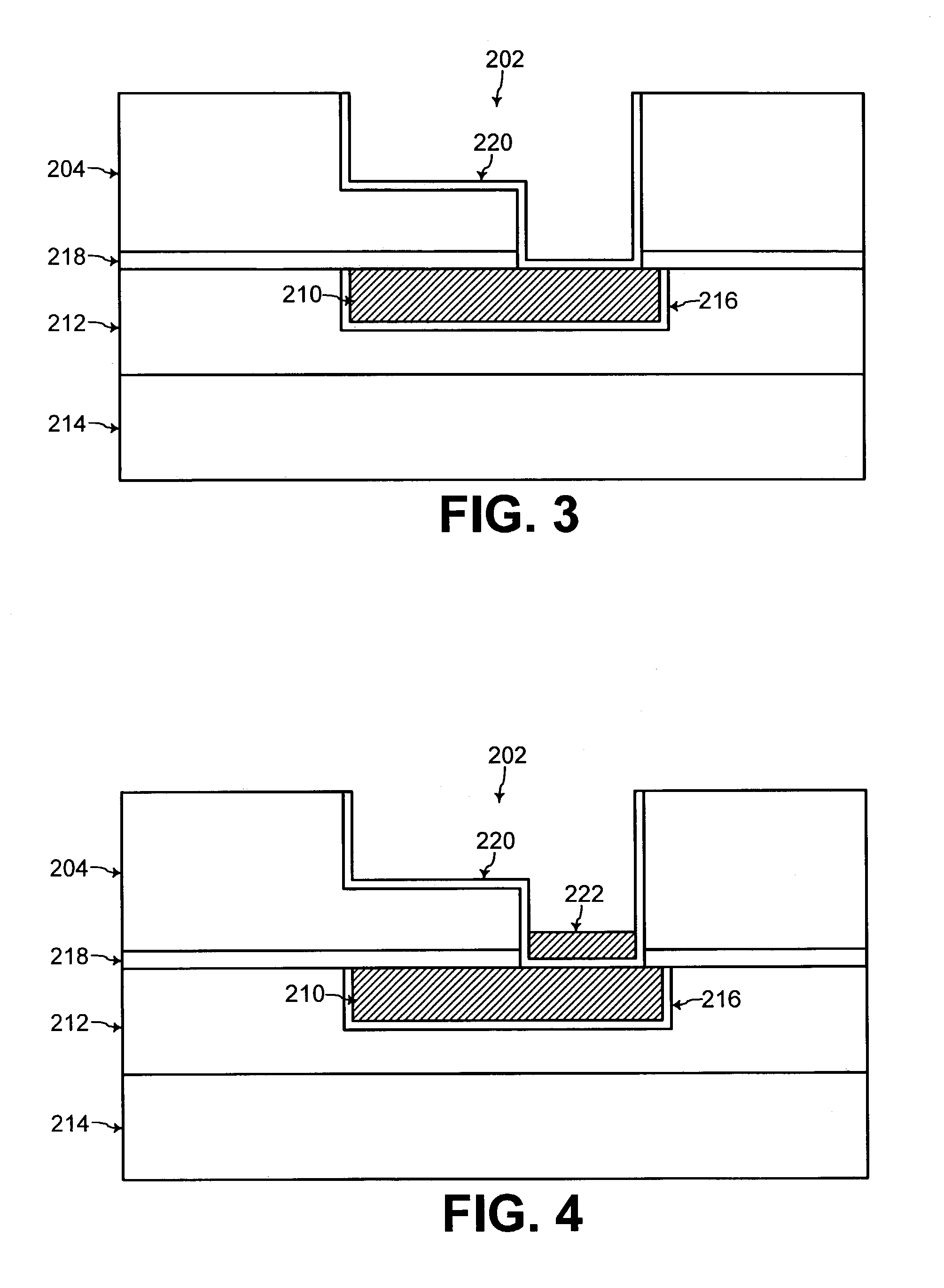 Interconnect with multiple layers of conductive material with grain boundary between the layers