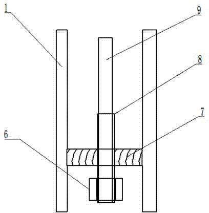 Hydraulic drill rig coarse filter linked slag discharge device