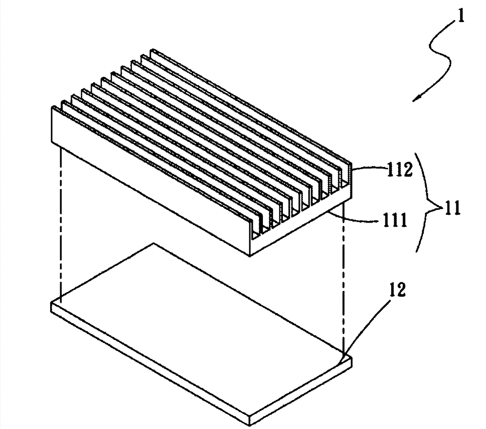 Heat radiation device and manufacturing method thereof