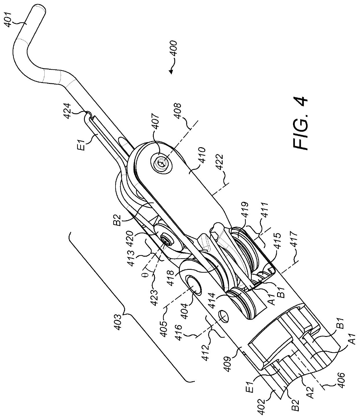 Powering a bipolar electrocautery surgical instrument