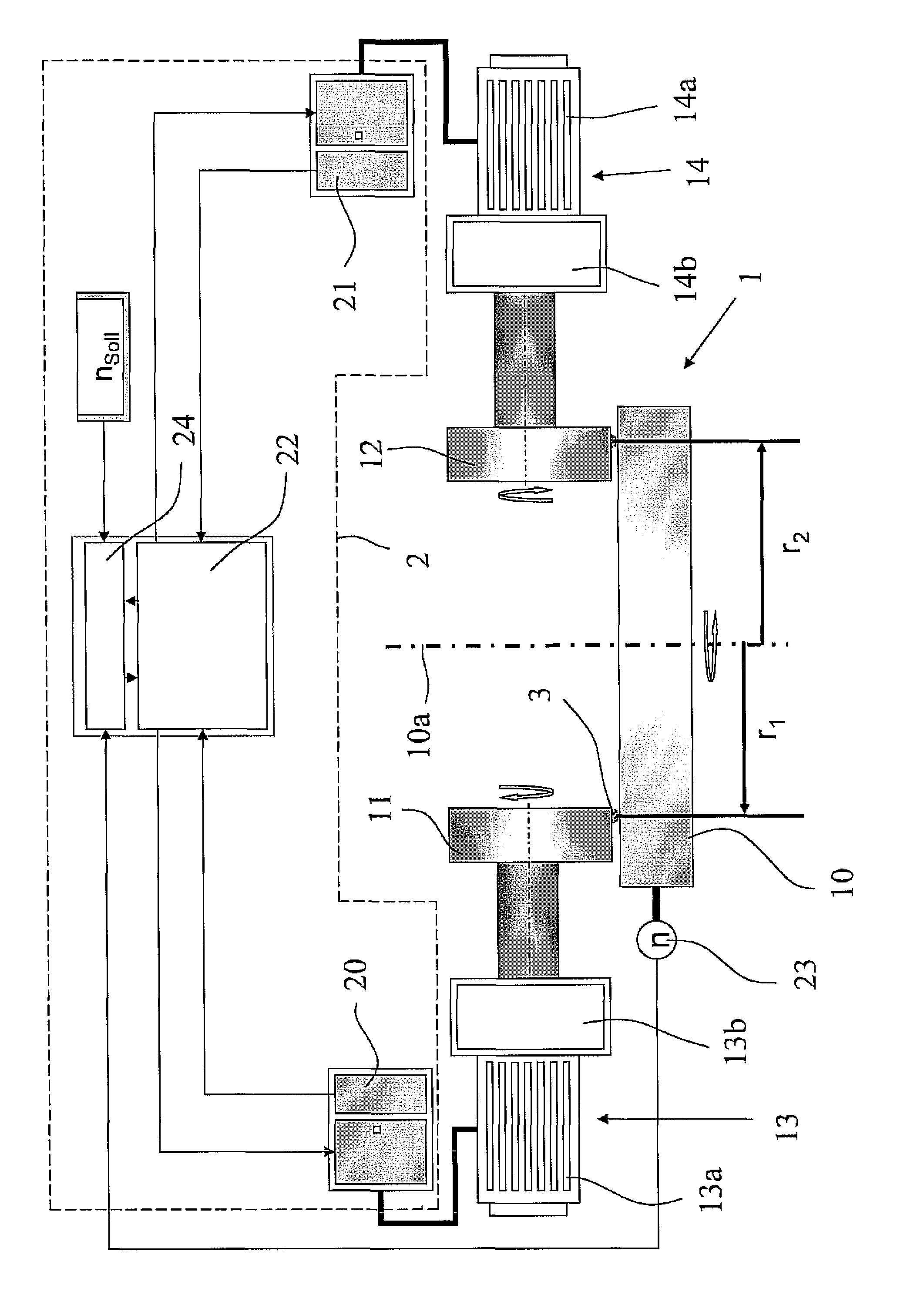 Method for comminuting material to be ground using a roller mill
