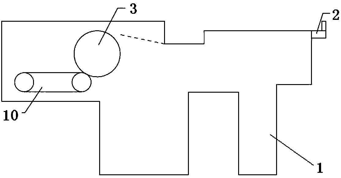 Packaging box surface treatment local uv machine transformation structure