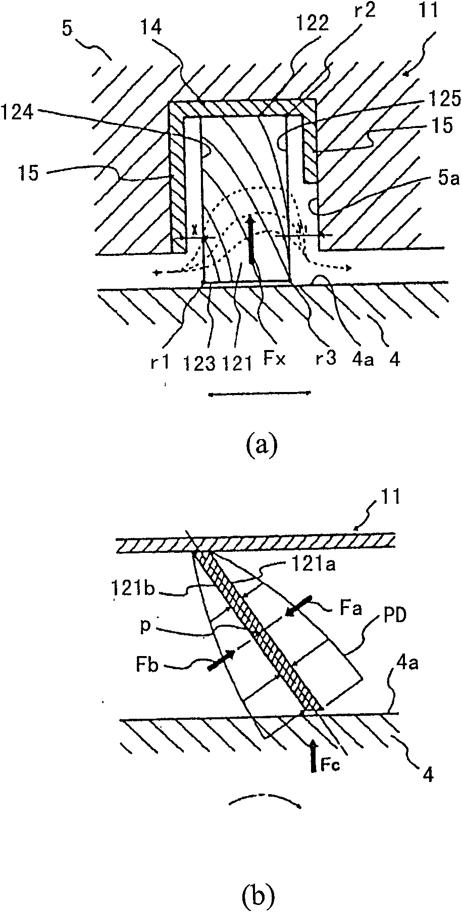 Shaft sealing mechanism and turbine