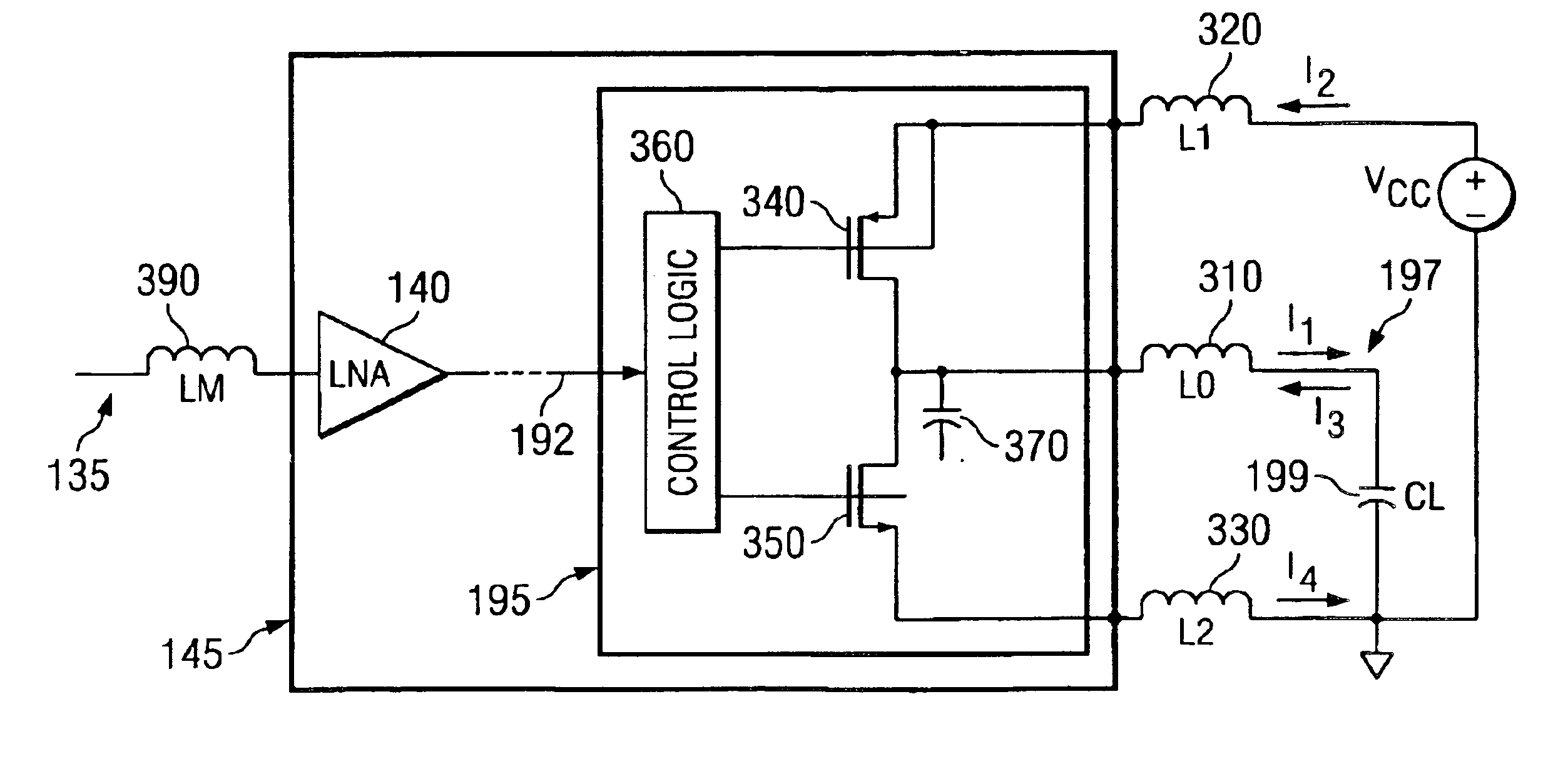 Reducing electro magnetic interference (EMI) in integrated circuits operating on both analog and digital signals