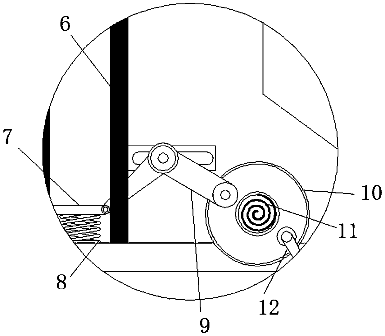 Punching device capable of automatically cooling outer wall of punching cavity