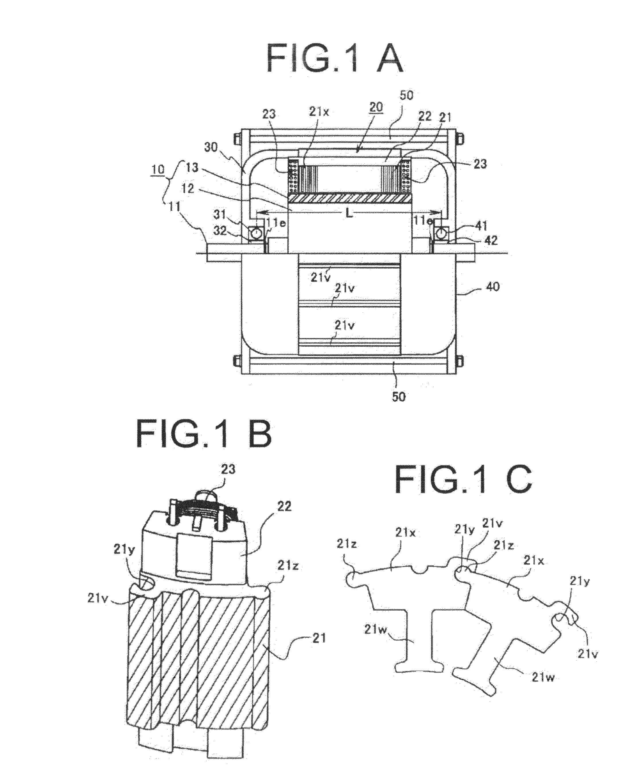 Stator structure and rotating electrical machine using the same