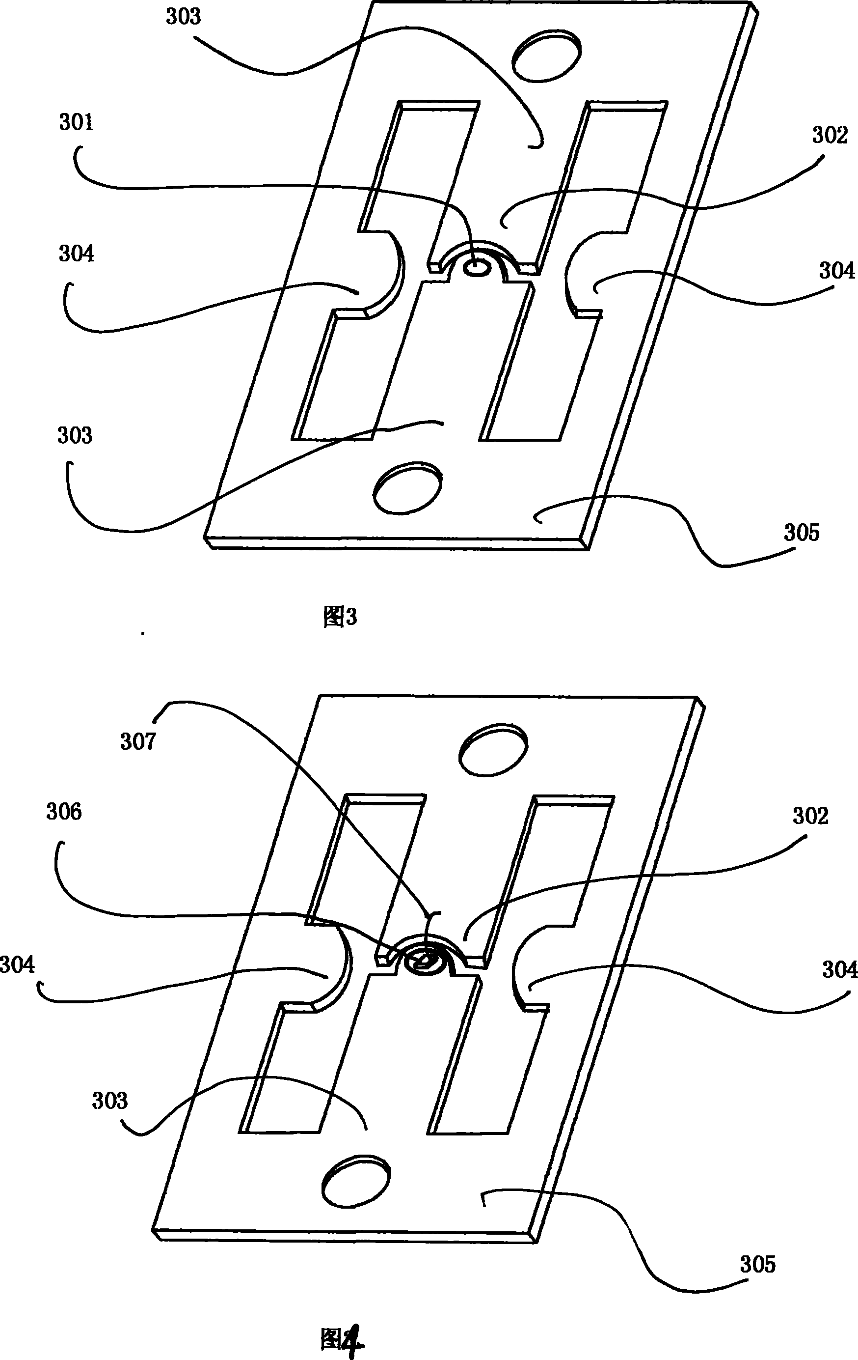 LED lead frame and method for manufacturing LED using the lead frame