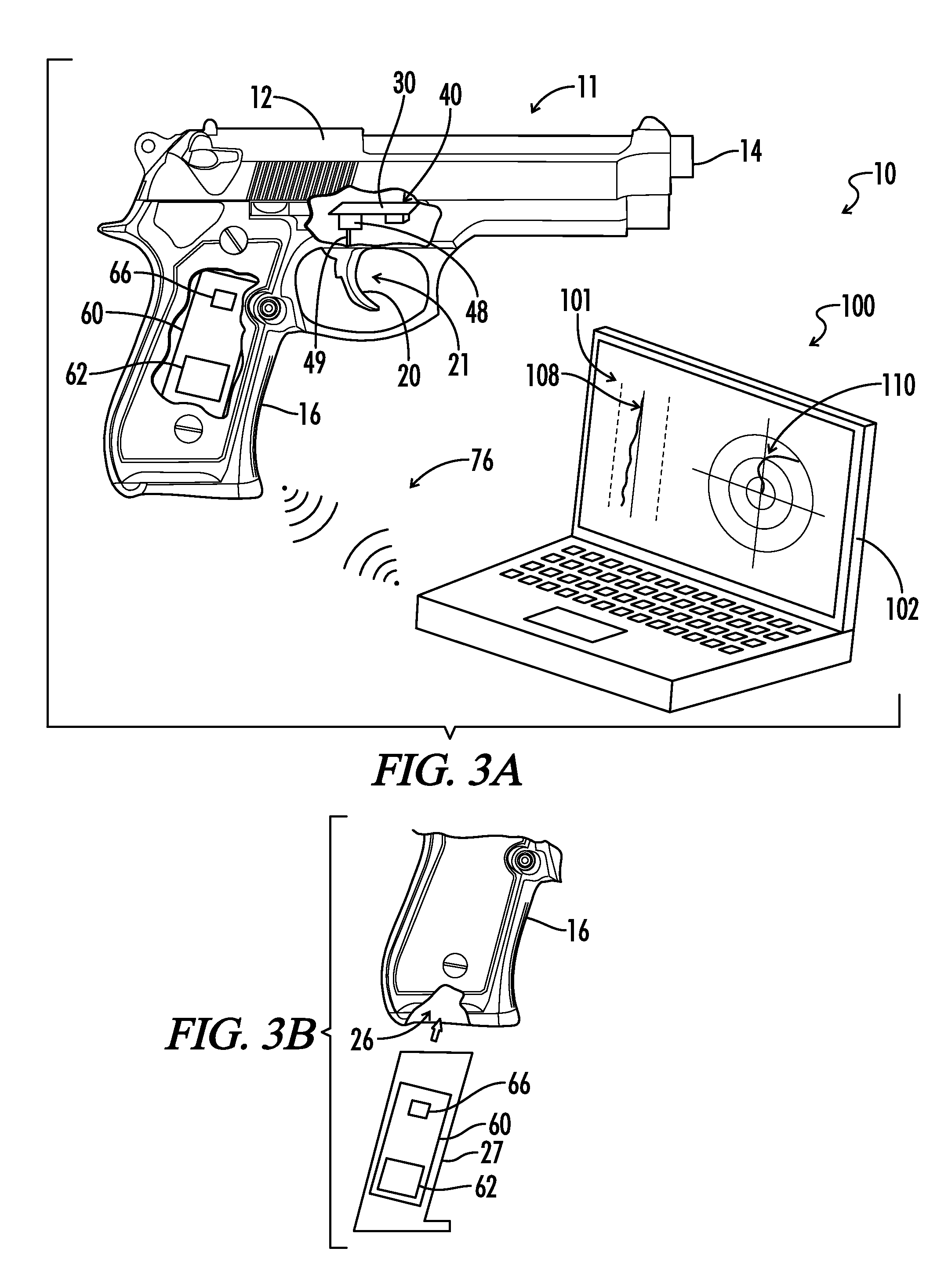 Firearm trigger pull training system and methods