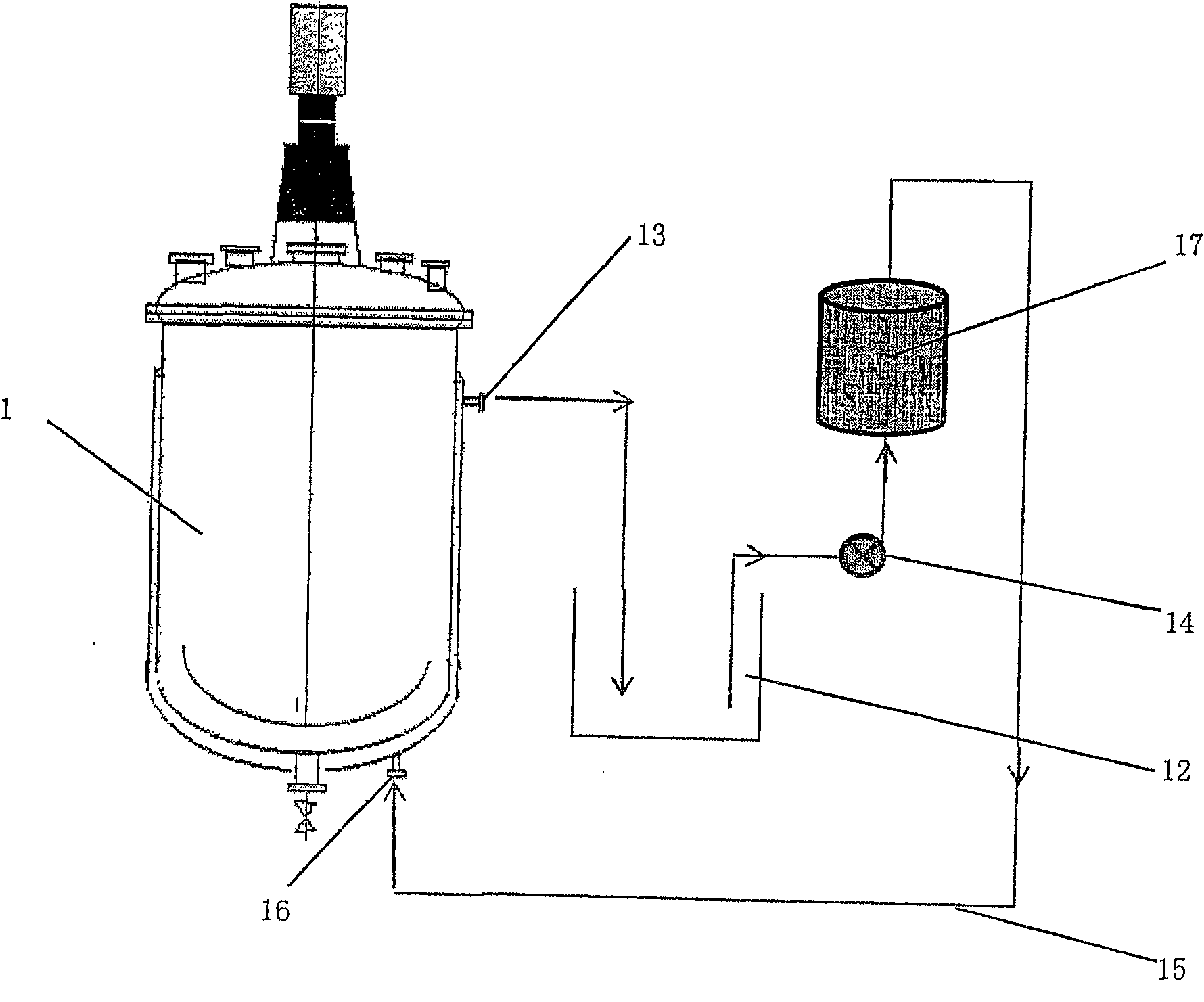 Method for wastewater treatment and circulation recover zero discharge in lipoic acid preparation