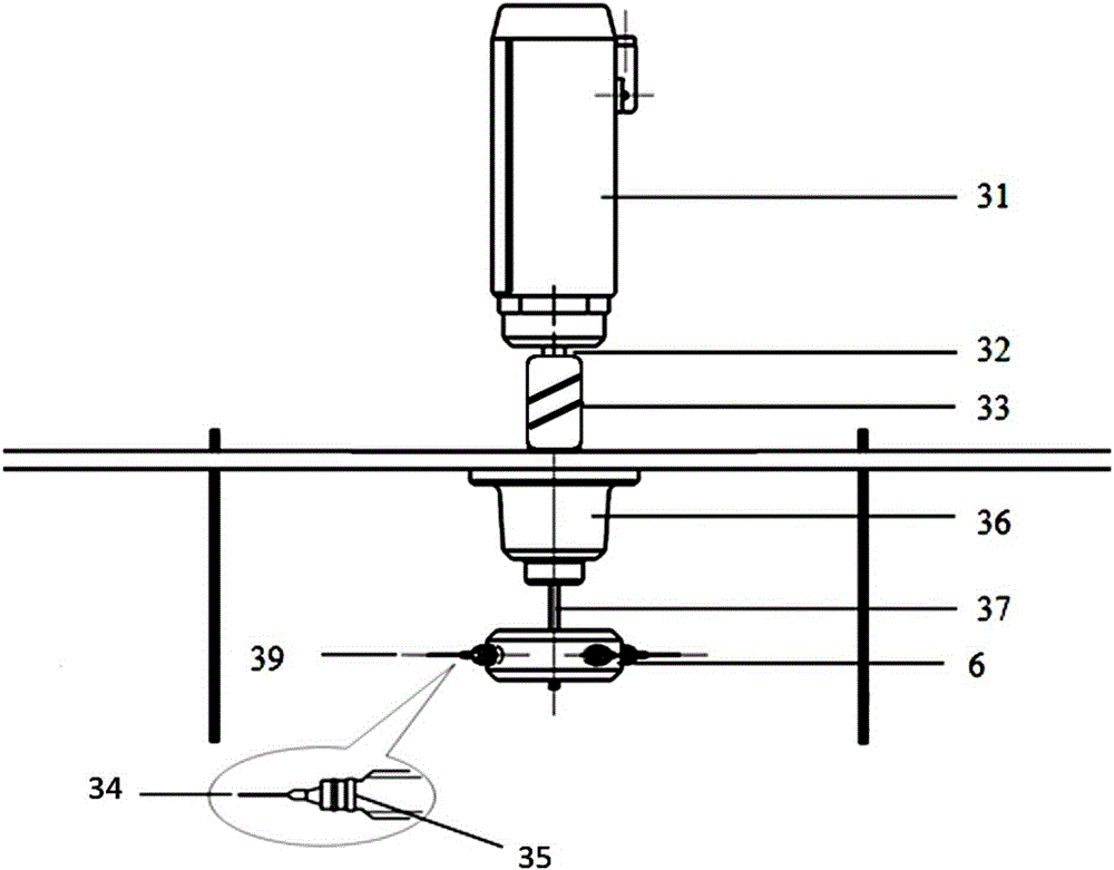 Spinning device for preparation of micro-nanofibers