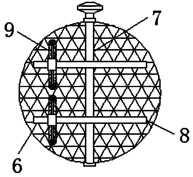 Yellow phosphorus furnace flue gas treatment device with filtering function