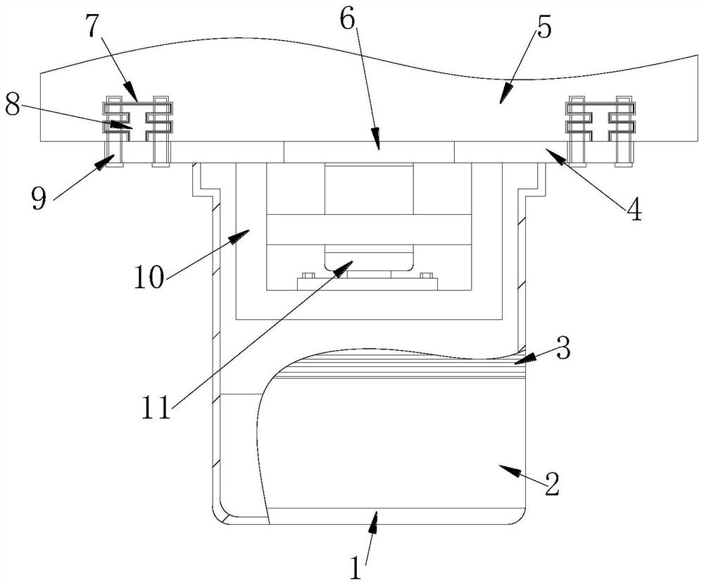 Unmanned aerial vehicle alarm device for police security