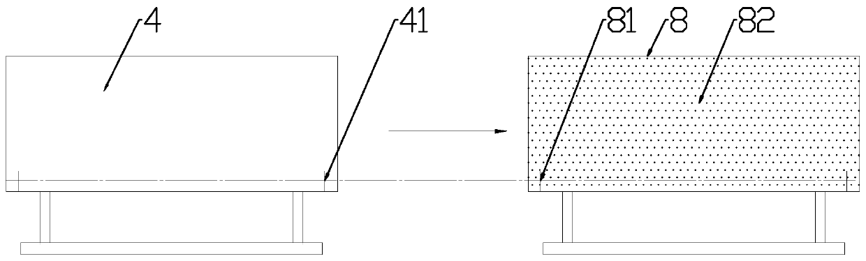 A grating precise alignment bonding method and device thereof