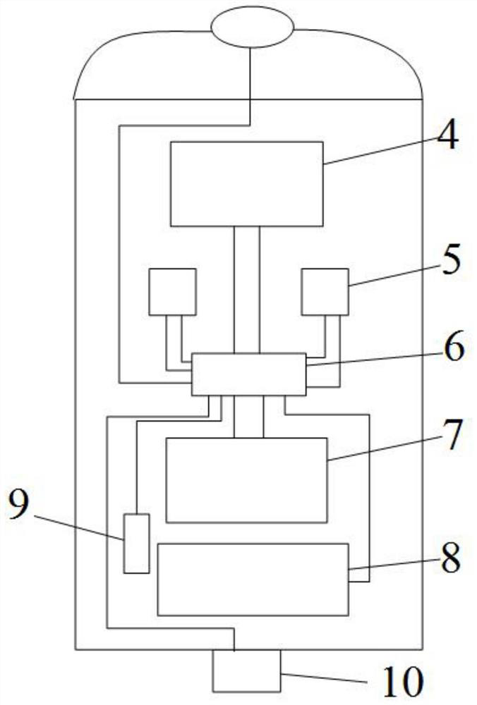 A double-sided anti-sinking, balanced control boat capable of stopping quickly