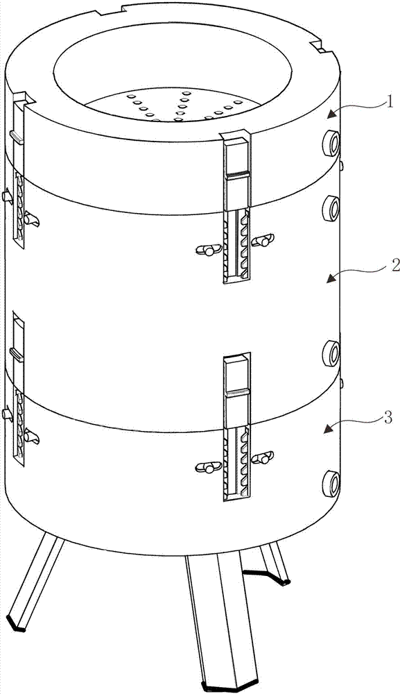 Undisturbed soil penetration test device and method for measuring permeability coefficient