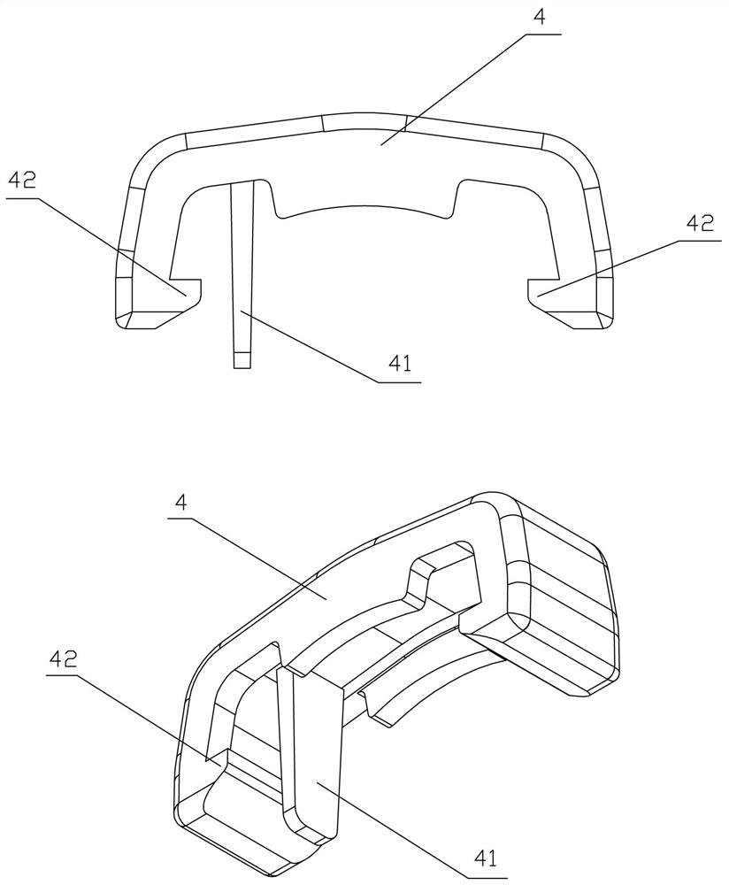 A self-locking plastic slider