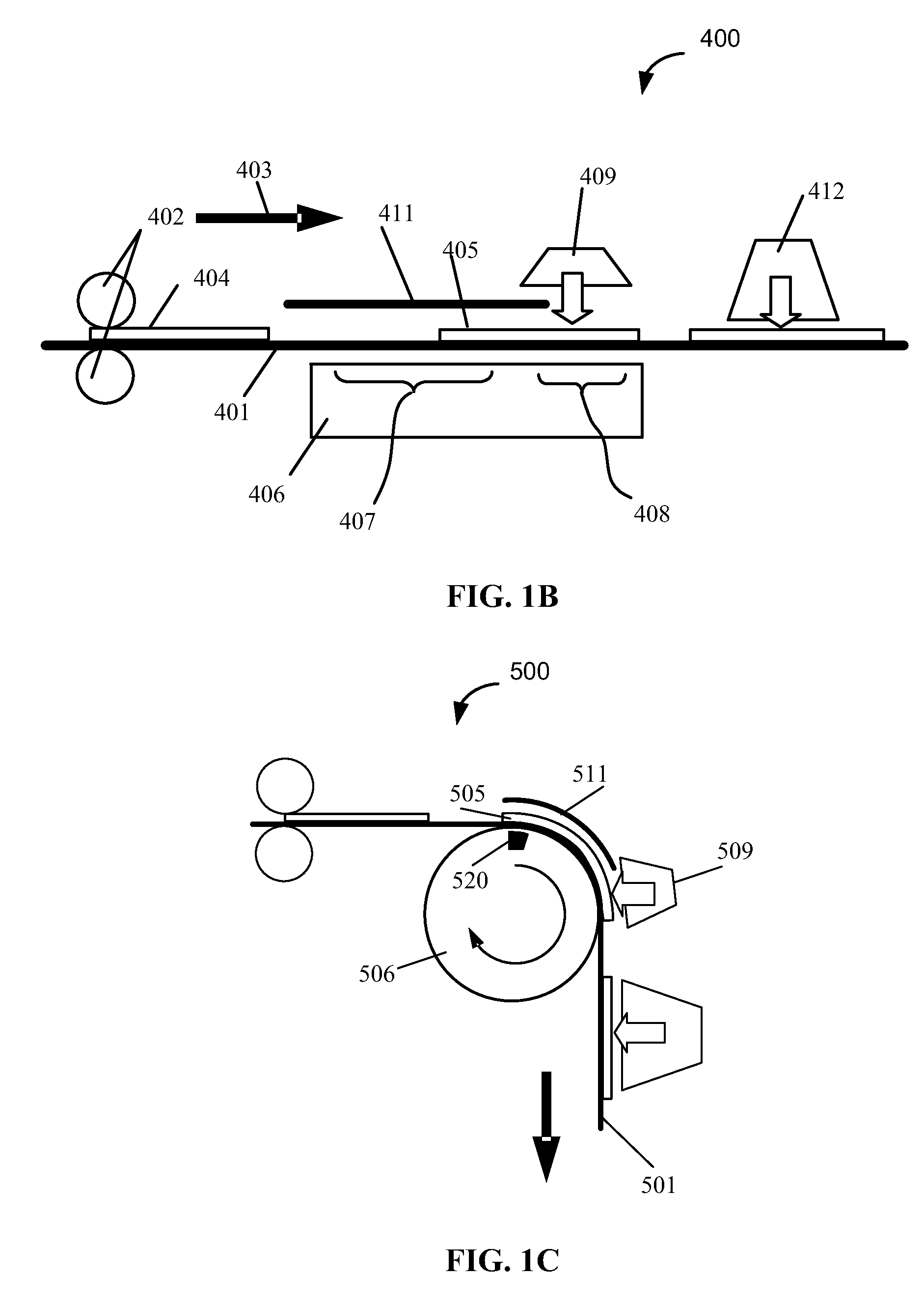 Method and apparatus for orienting magnetic flakes