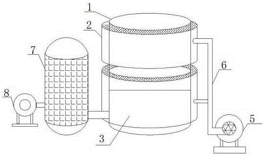 Evaporator for rose extraction