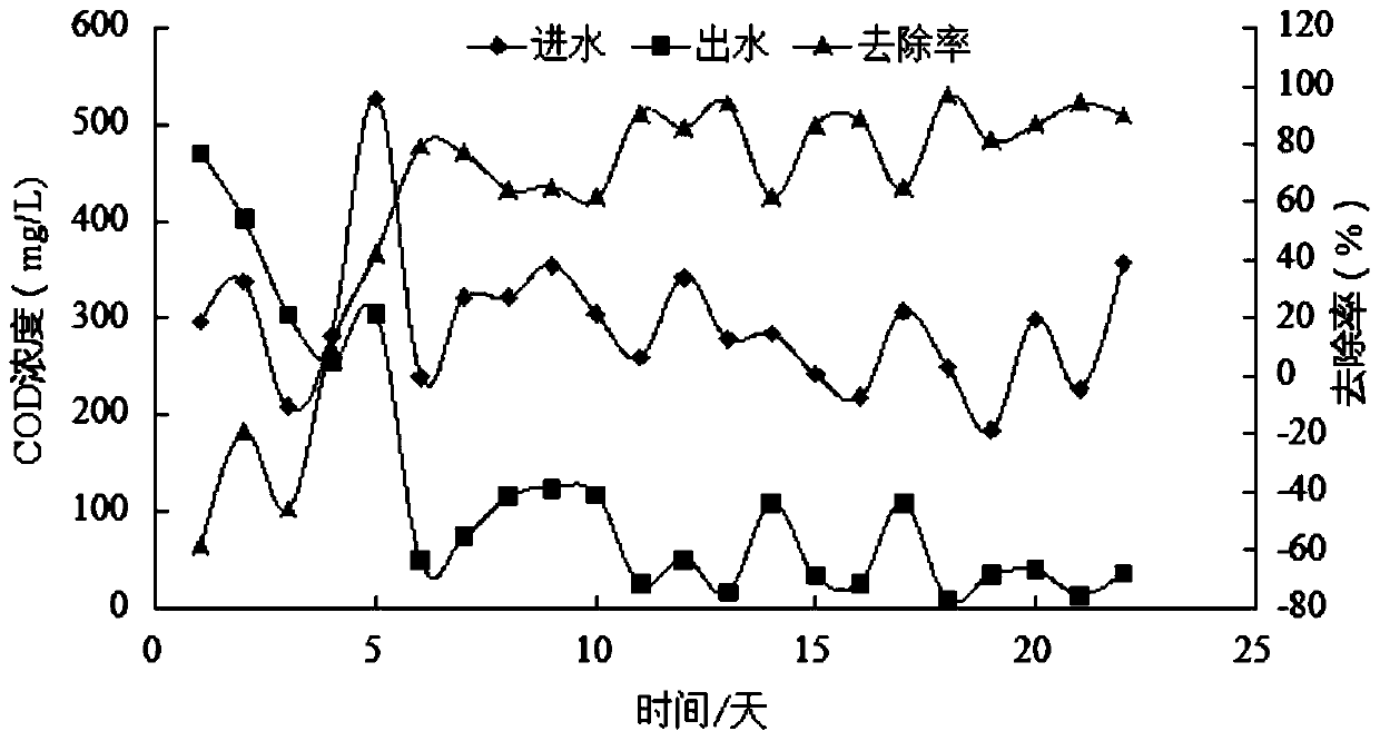 A kind of composite filler of biological aerated filter and its application