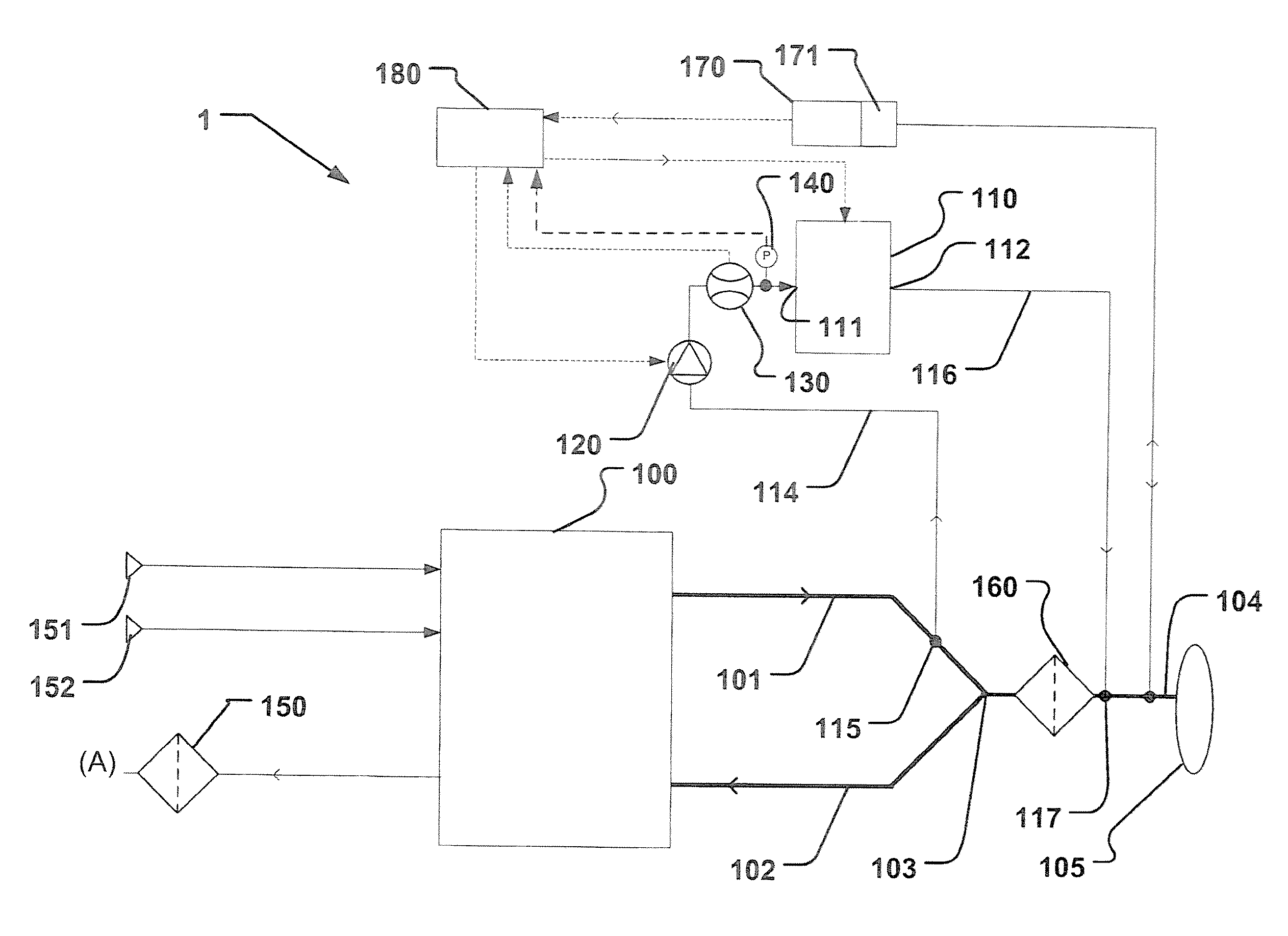 Device, an aggregate and a method for providing a gasified anesthetic agent