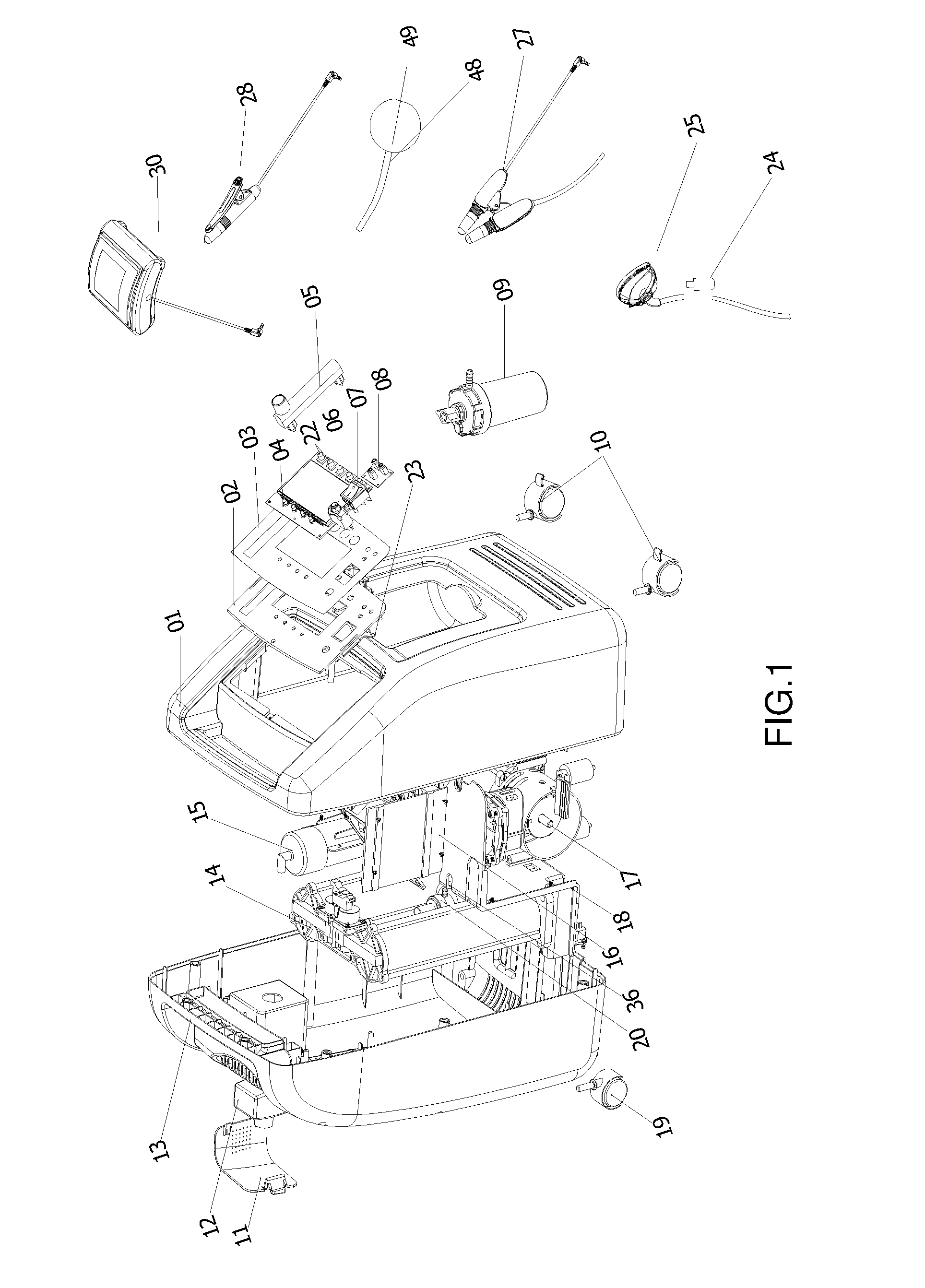 Semiconductor laser blood oxygen therapeutic apparatus