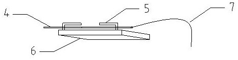 A powder-spraying pile driver touch recorder