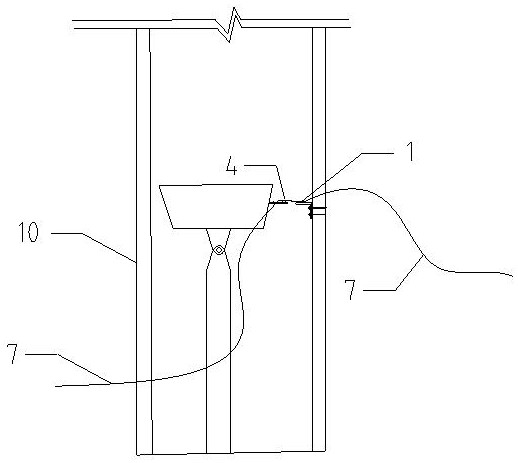 A powder-spraying pile driver touch recorder