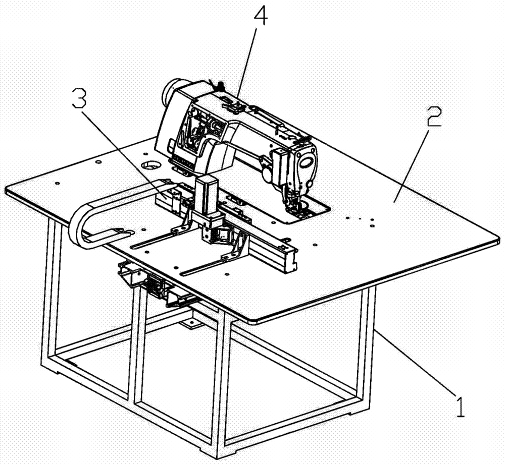 Double-function small template sewing machine