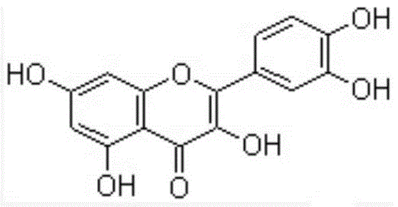 Application of quercetin in preparation of medicine for treating polycystic ovary syndrome