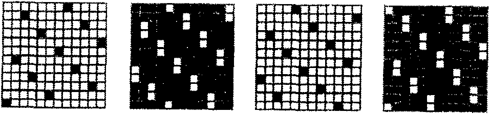 Flash colored cloth design method