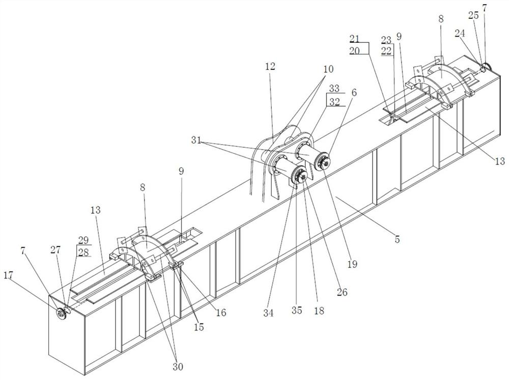 Lifting device and lifting method for steam turbine rotor