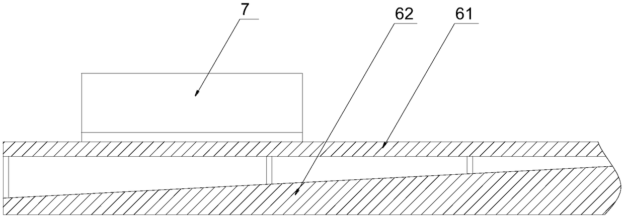 Crystal processing and drying device