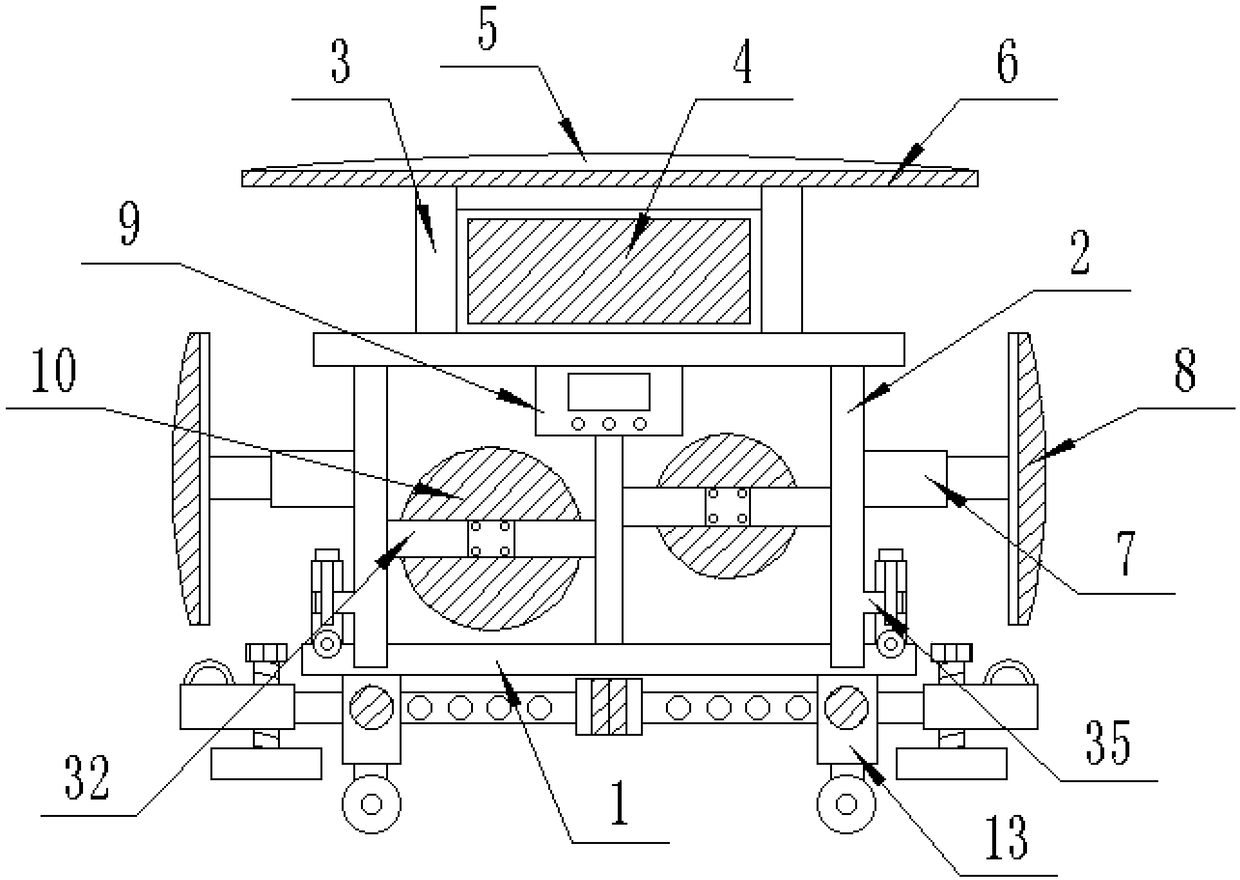 Anti-collision drilling detector winch convenient to dismount