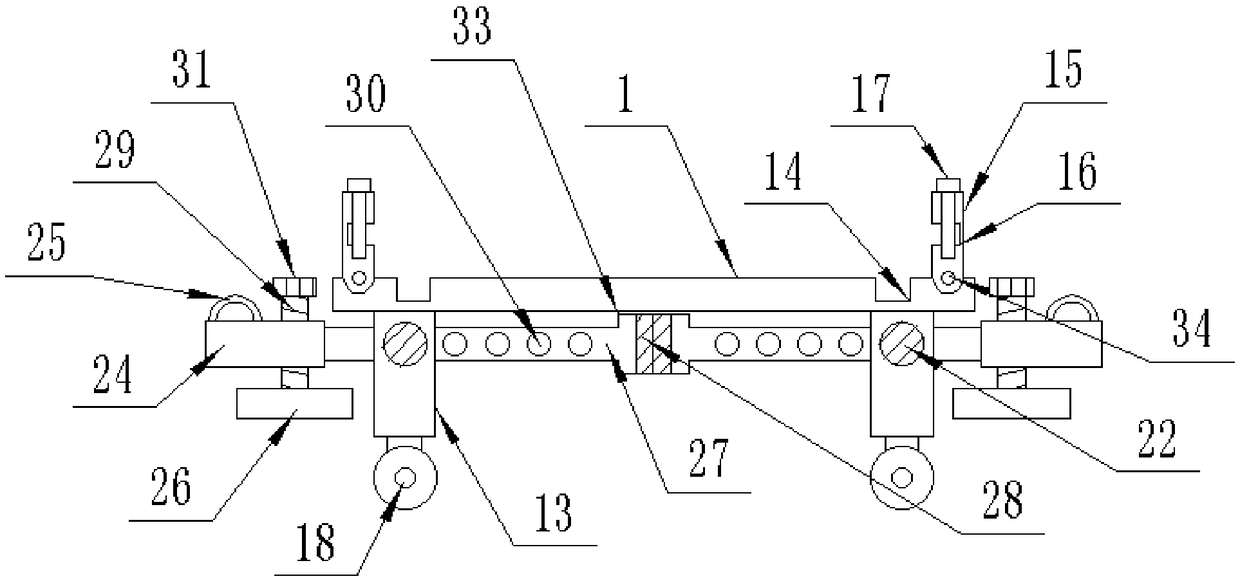 Anti-collision drilling detector winch convenient to dismount