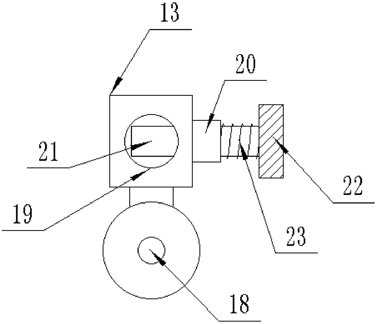 Anti-collision drilling detector winch convenient to dismount